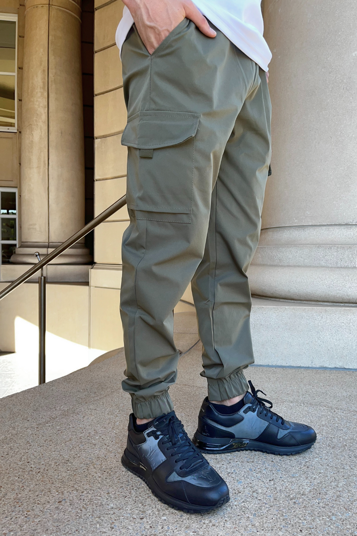 Capri Cargo Broek - Khaki