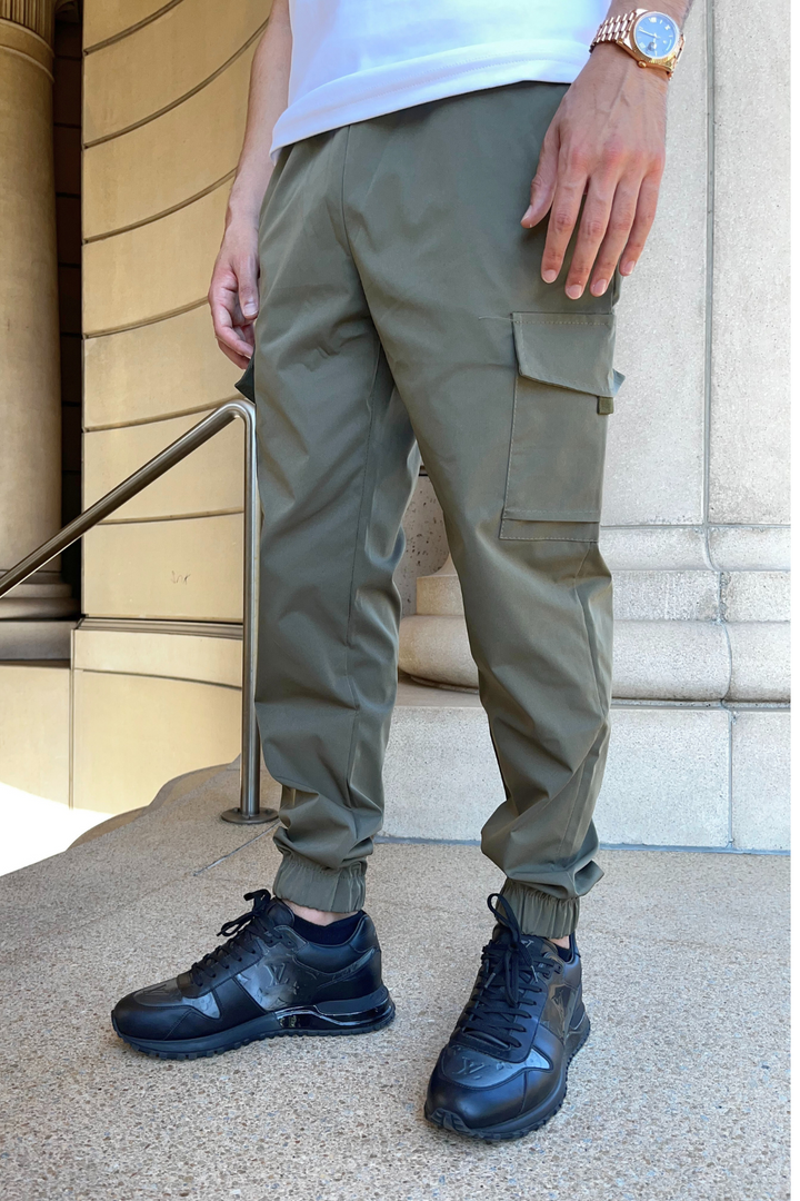 Capri Cargo Broek - Khaki