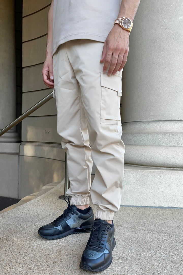 Capri Cargo Broek - Beige