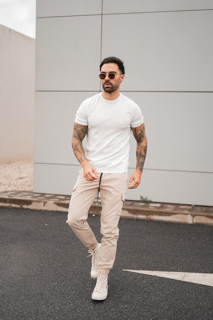 Capri Cargo Broek - Beige