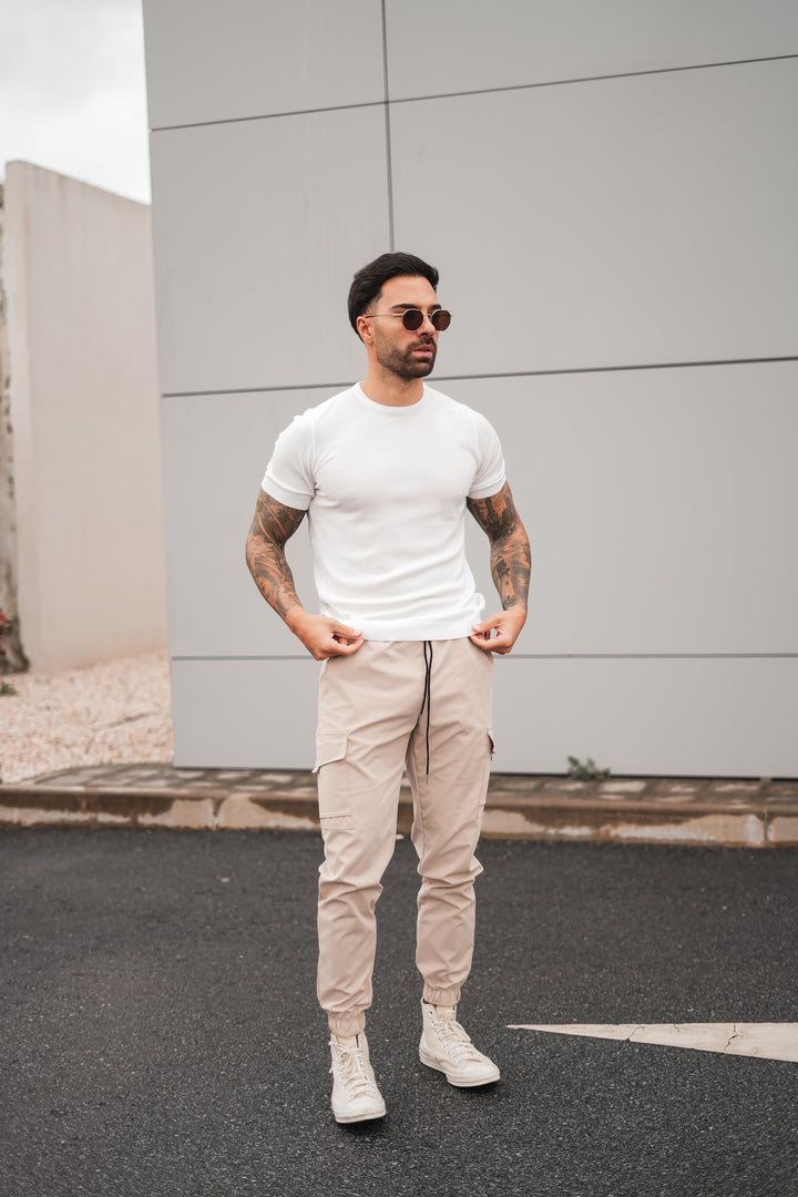 Capri Cargo Broek - Beige