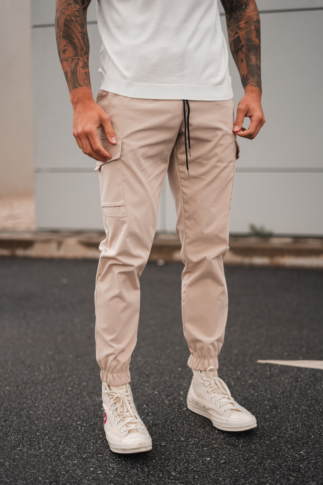 Capri Cargo Broek - Beige