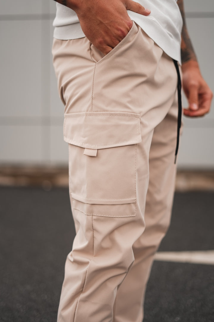 Capri Cargo Broek - Beige