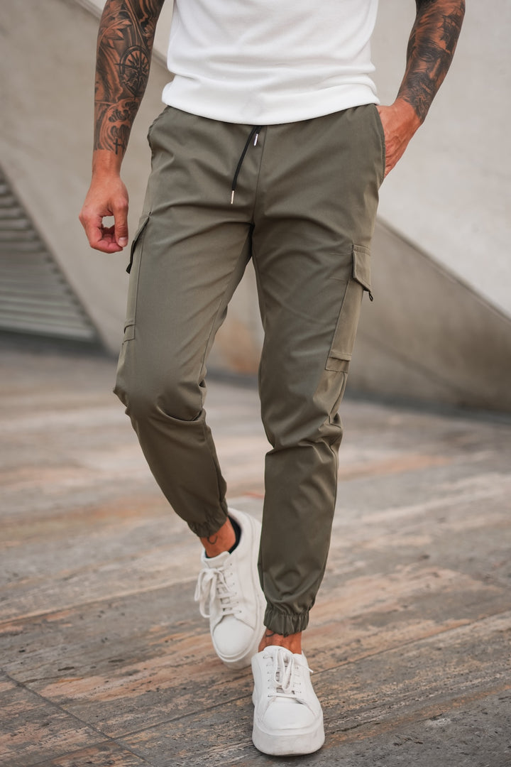 Capri Cargo Pants - Khaki