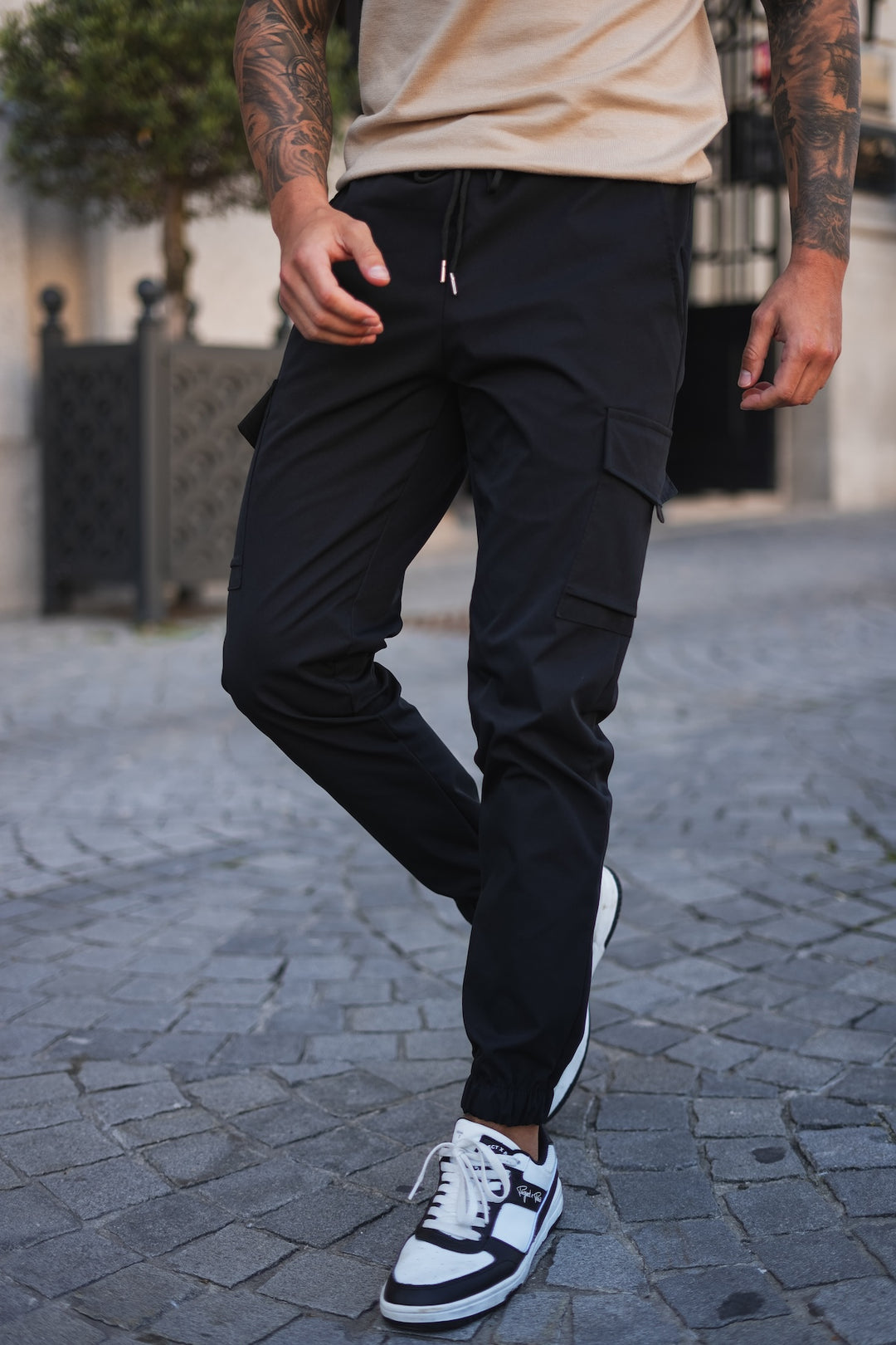 Capri Cargo Broek - Zwart